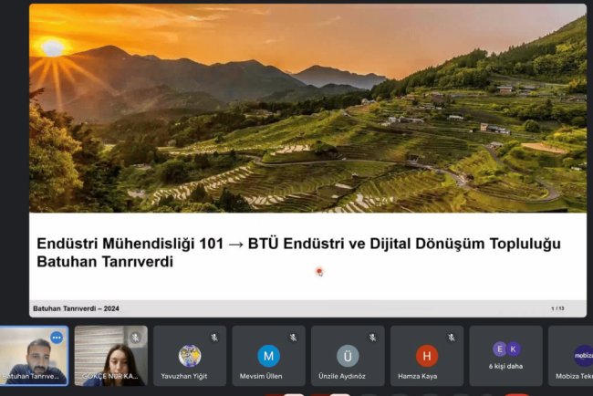Endüstri Mühendisliği 101 Webinarımız