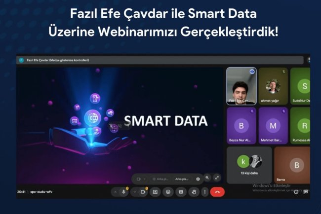 Smart Data Eğitimi : Fazıl Efe Çavdar